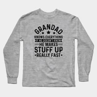 Grandad Knows Everything Long Sleeve T-Shirt